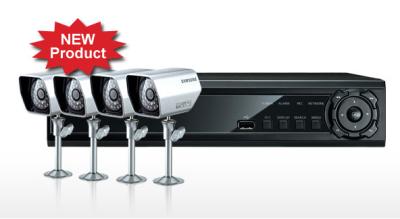 Samsung CCTV SDE-3000N 4CH DVR & 4 Night Vision Cameras (New)